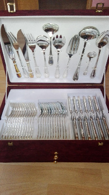 Cubertería plata Sin Estrenar 12 Comensales 119 Piezas